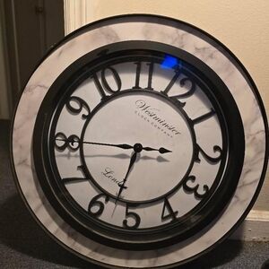 Black and White Wall Clock